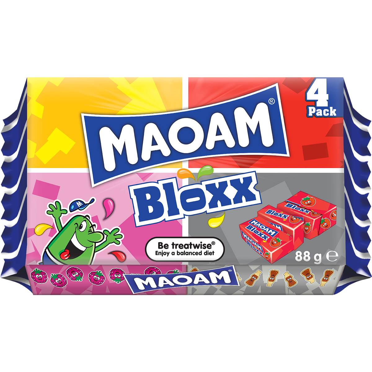 Maoam Bloxx Fruit & Cola Lollies 88g – Woolworths