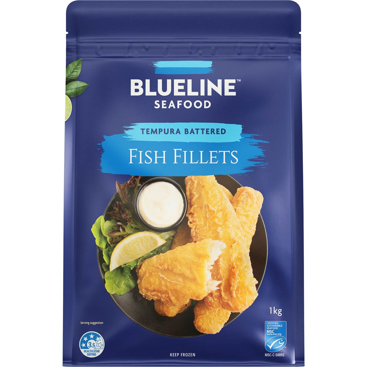Blueline Seafood Tempura Battered Fish Fillets