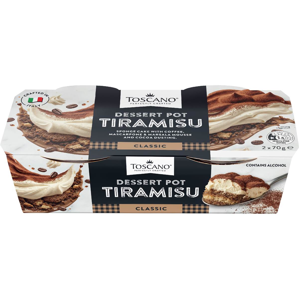 Toscano Tiramisu Dessert Pots