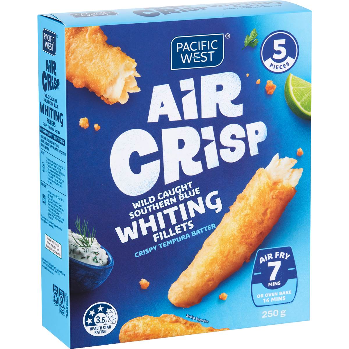 Pacific West Air Crisp New Zealand Whiting Fillets