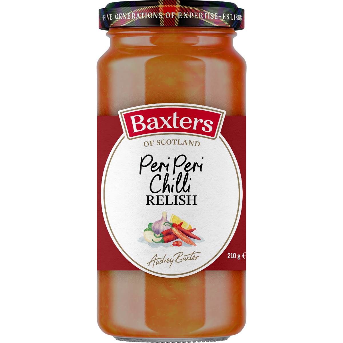 Baxters Peri Peri Chilli Relish 210g