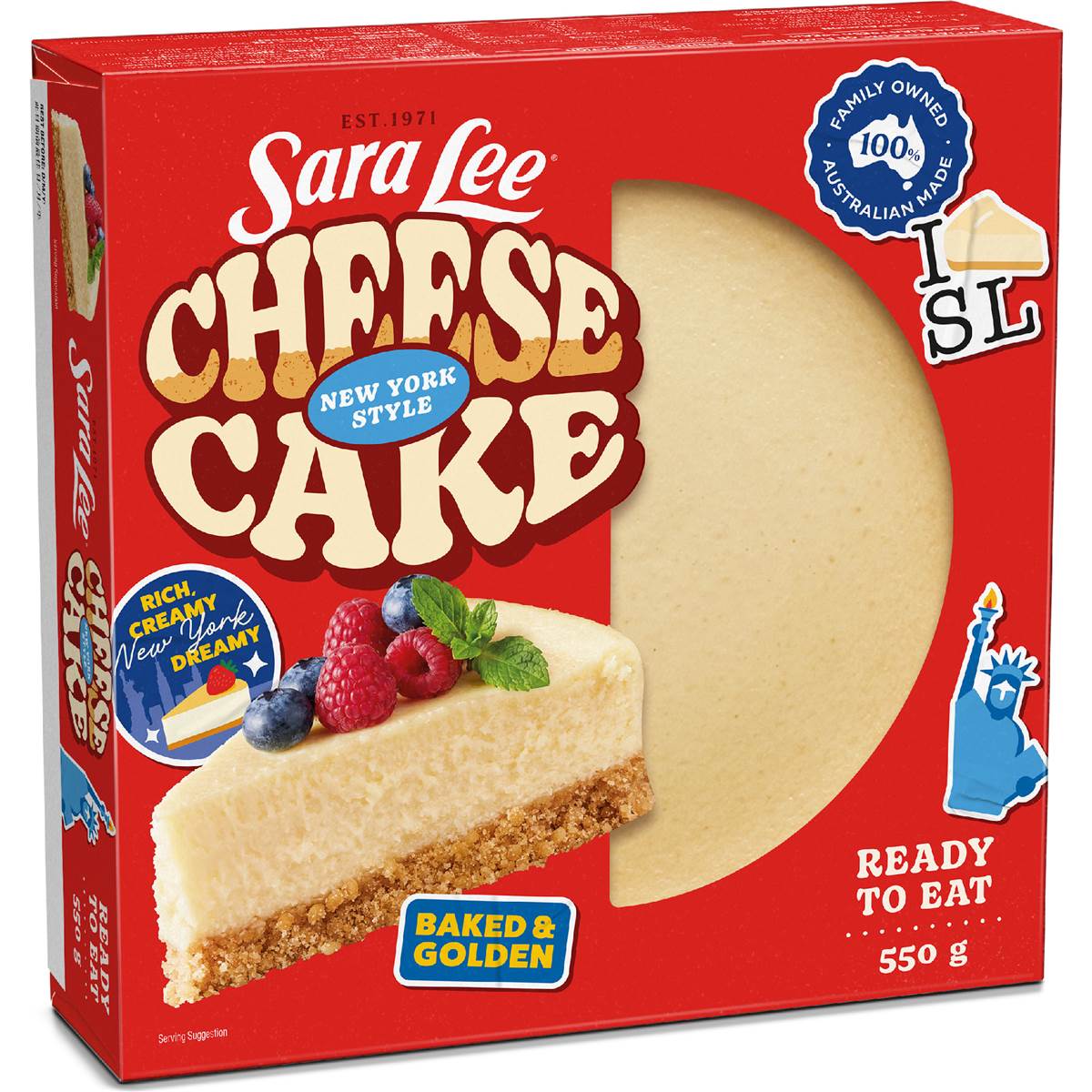Sara Lee New York Style Cheesecake