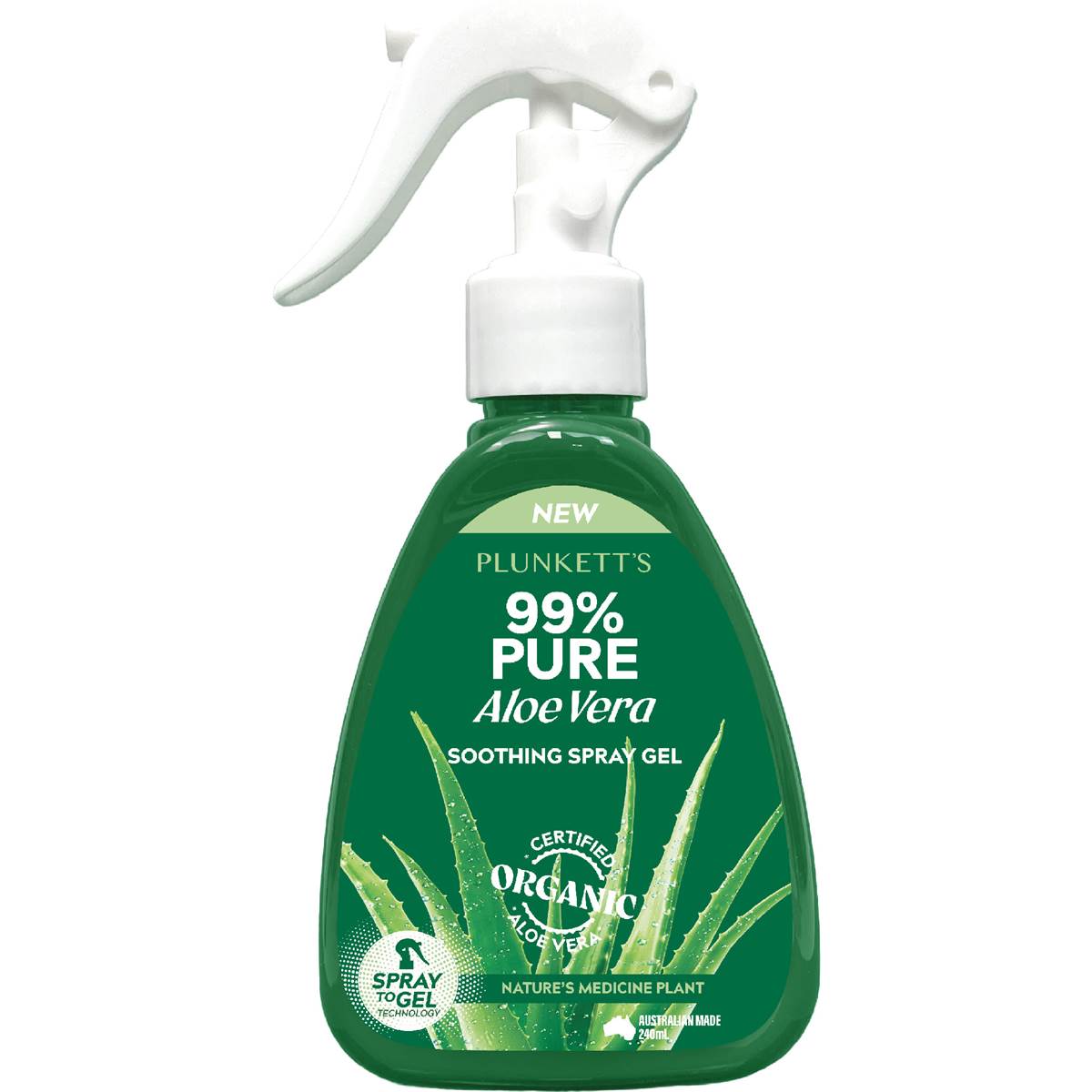 Plunkett's 99% Pure Aloe Vera Spray Gel