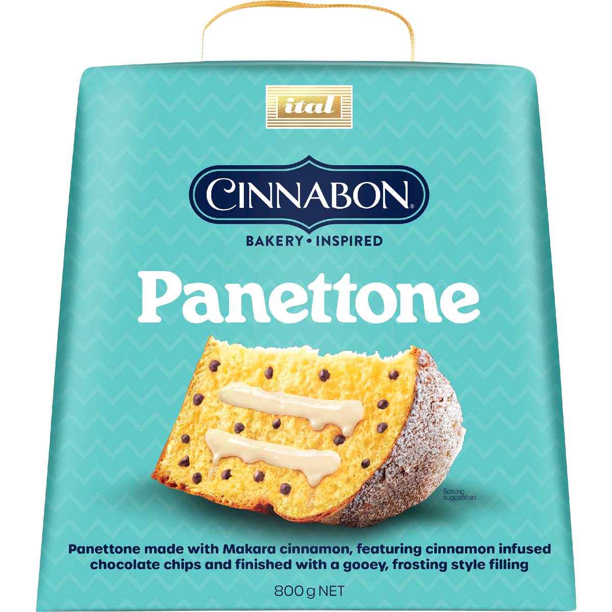 Ital Cinnabon Cream Panettone