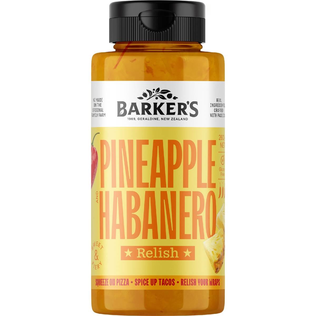 Barker's Pineapple & Habanero Relish