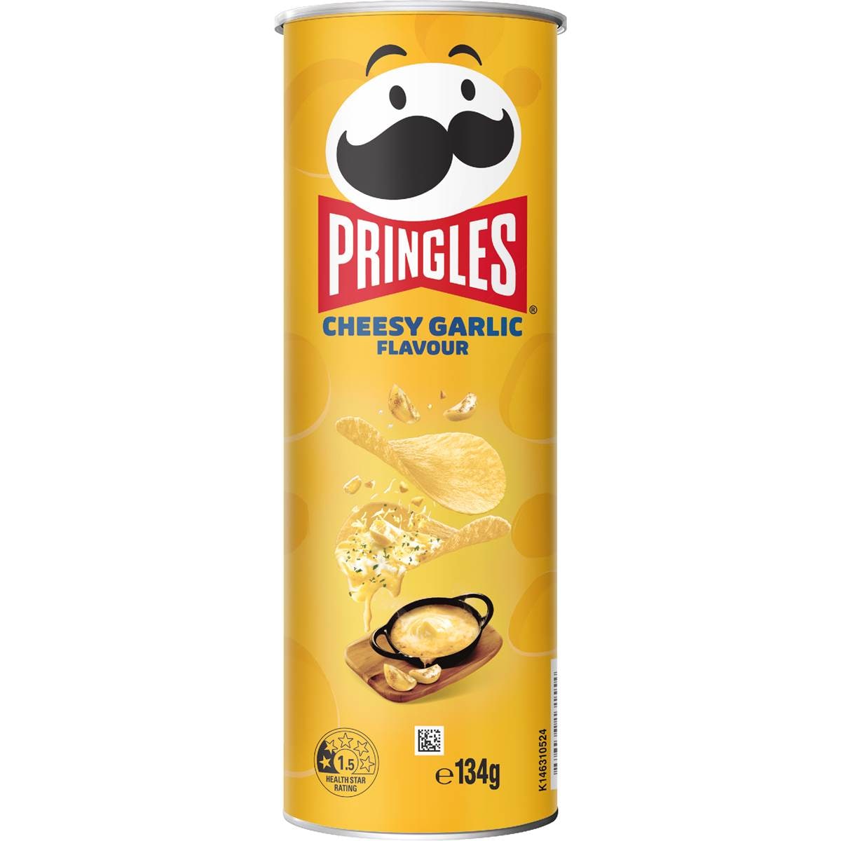 Pringles Cheesy Garlic Potato Chips