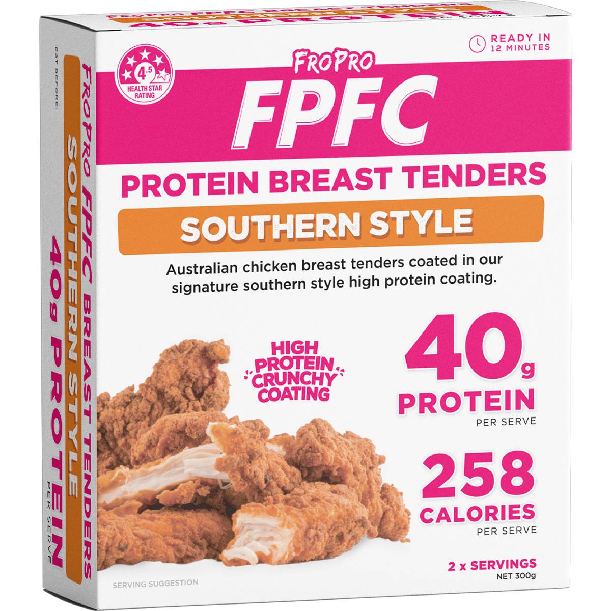 FroPro Protein Breast Tenders Southern Style
