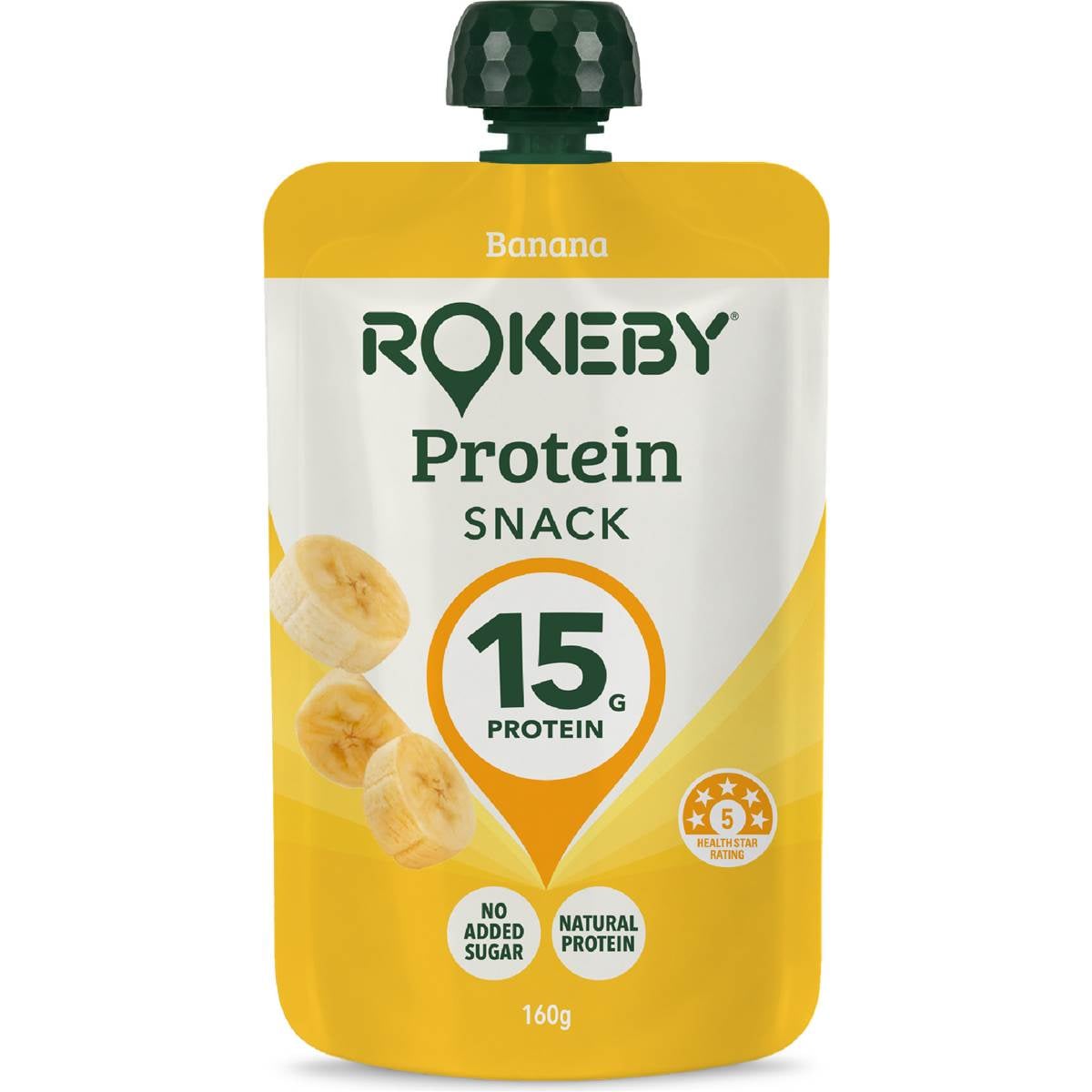 Rokeby Protein Snack Pouch Banana
