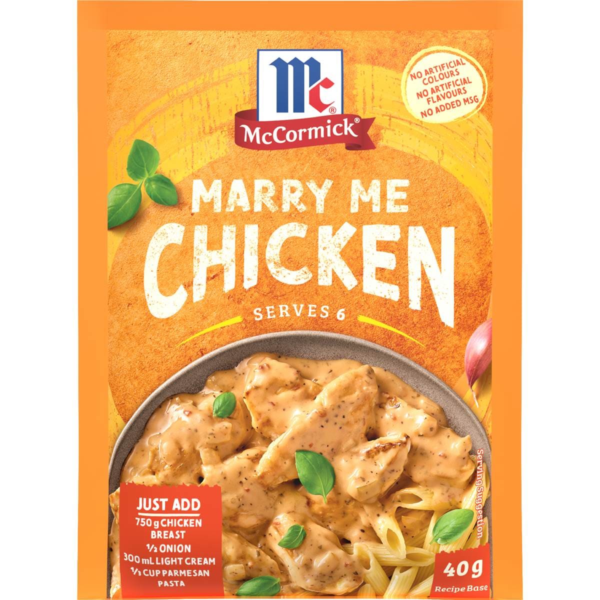 McCormick Marry Me Chicken Recipe Base 40g