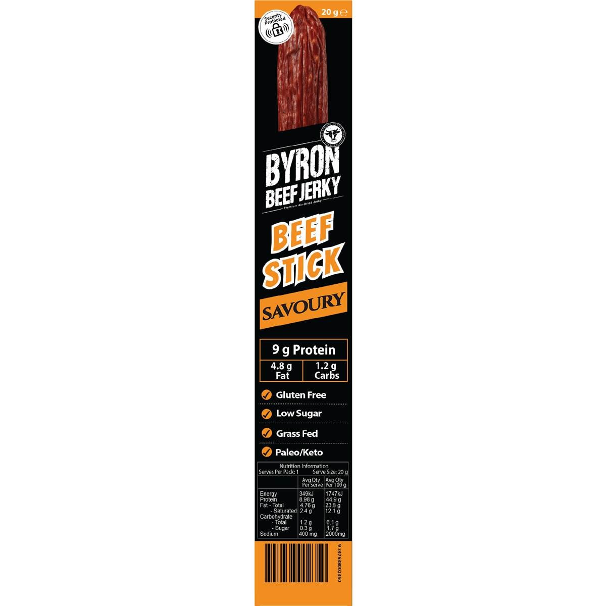 Byron Beef Jerky Stick Savoury