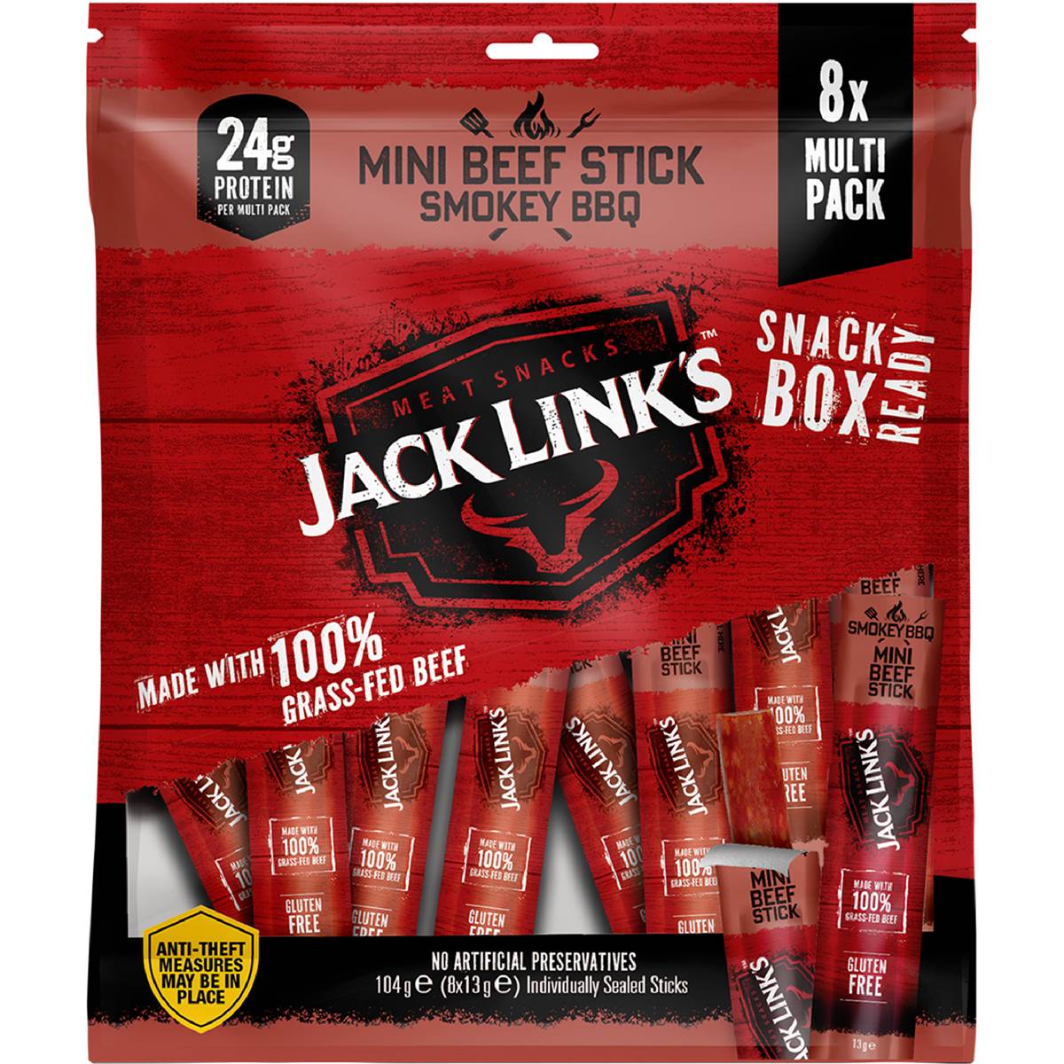 Jack Link's Mini Beef Sticks Smokey BBQ