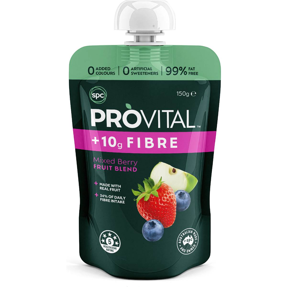SPC ProVital Fibre Fruit Blend Mixed Berry 150g