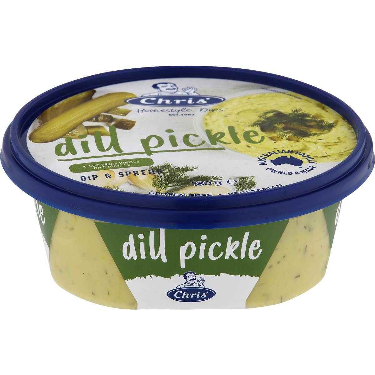 Chris' Dill Pickle Dip 180g