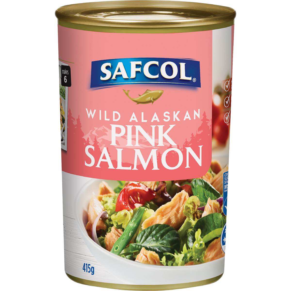 Safcol Wild Alaskan Pink Salmon