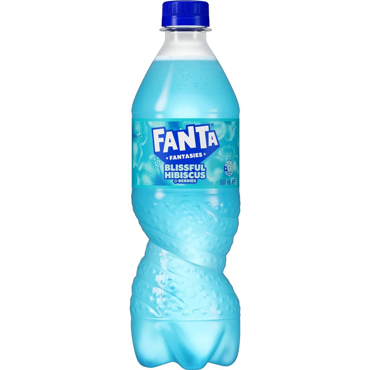 Fanta Fantasies Hibiscus Berry Soft Drink Bottle 600mL