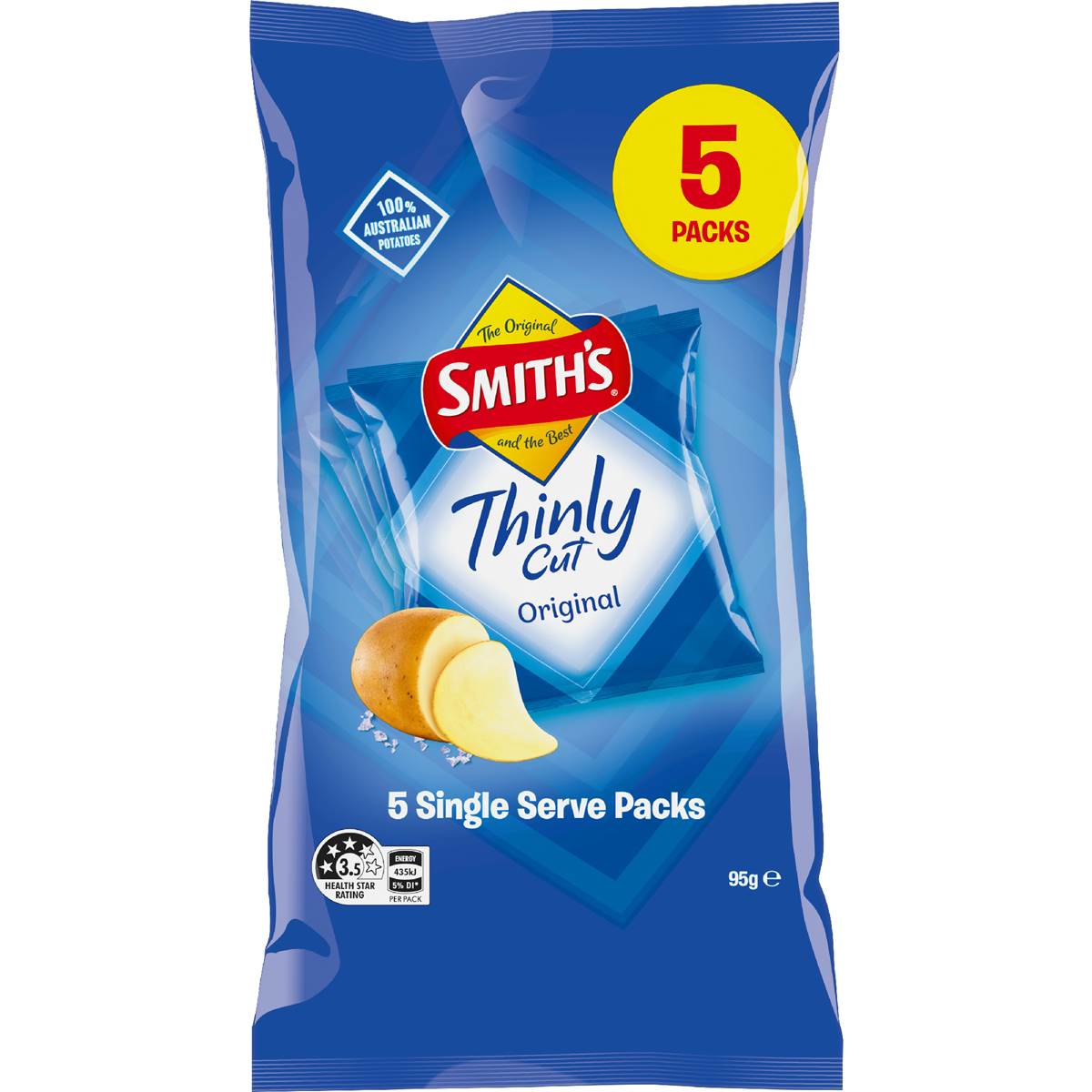 Smith's Thinly Cut Potato Chips Original