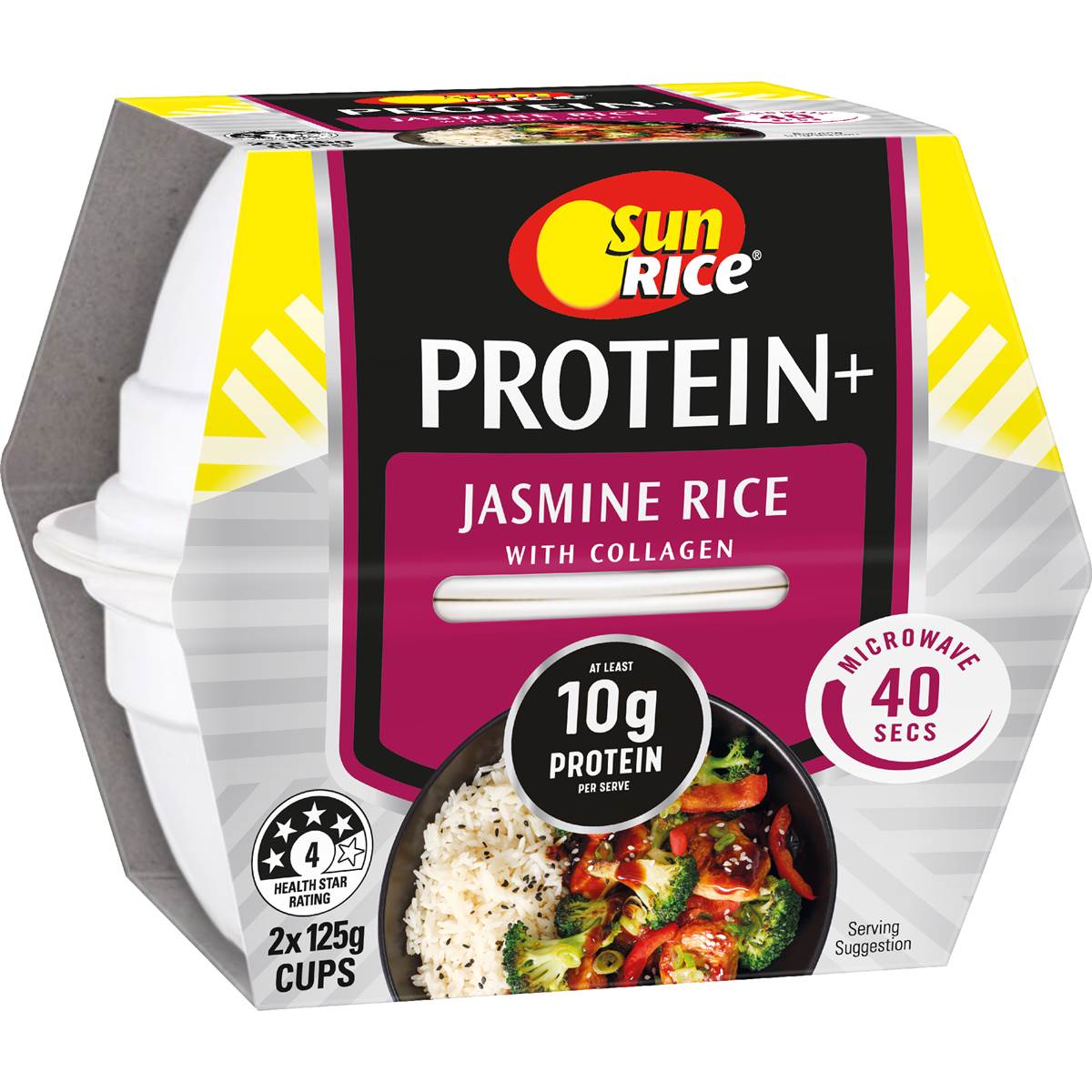 Sunrice Protein Jasmine Rice Cup