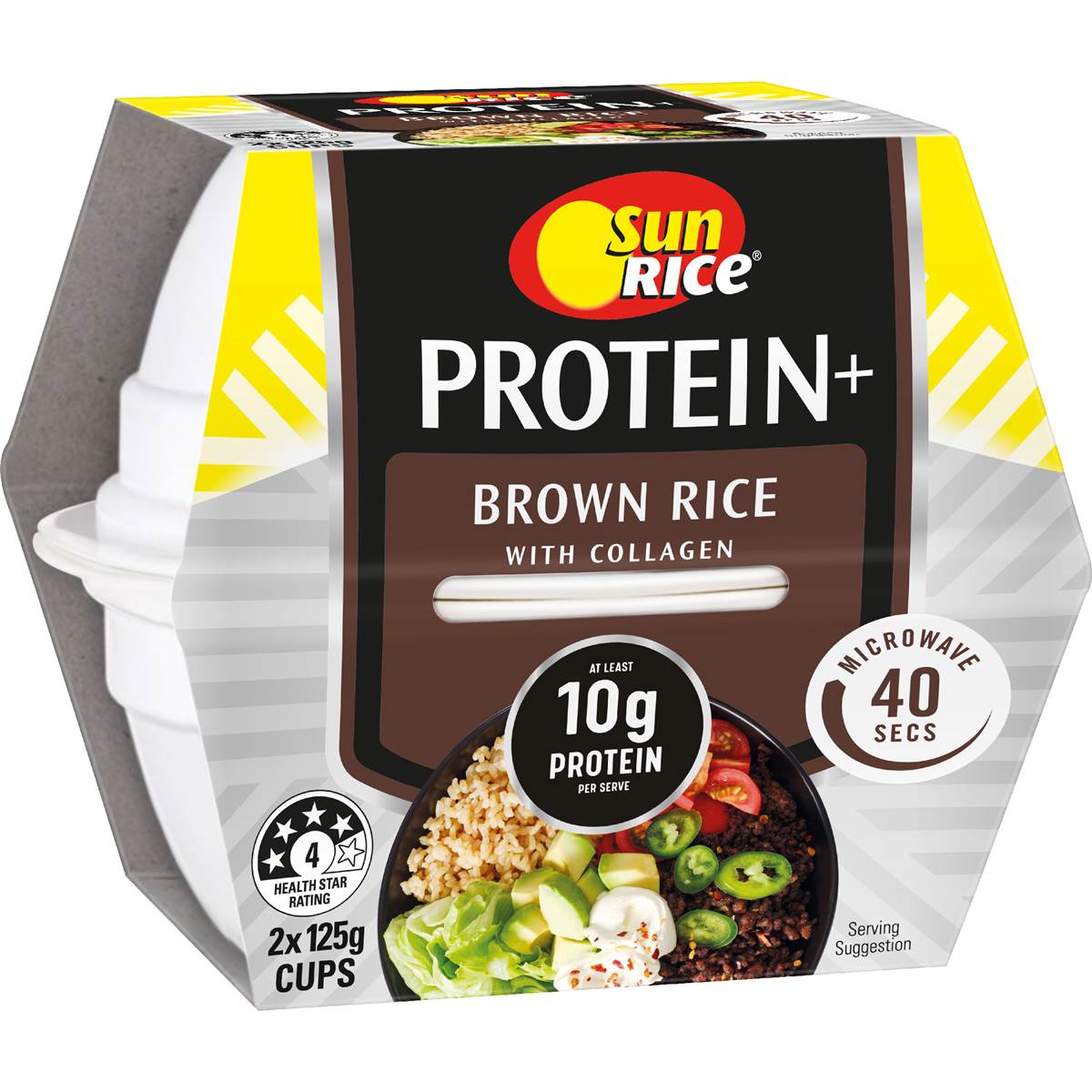 Sunrice Protein Brown Rice Cup