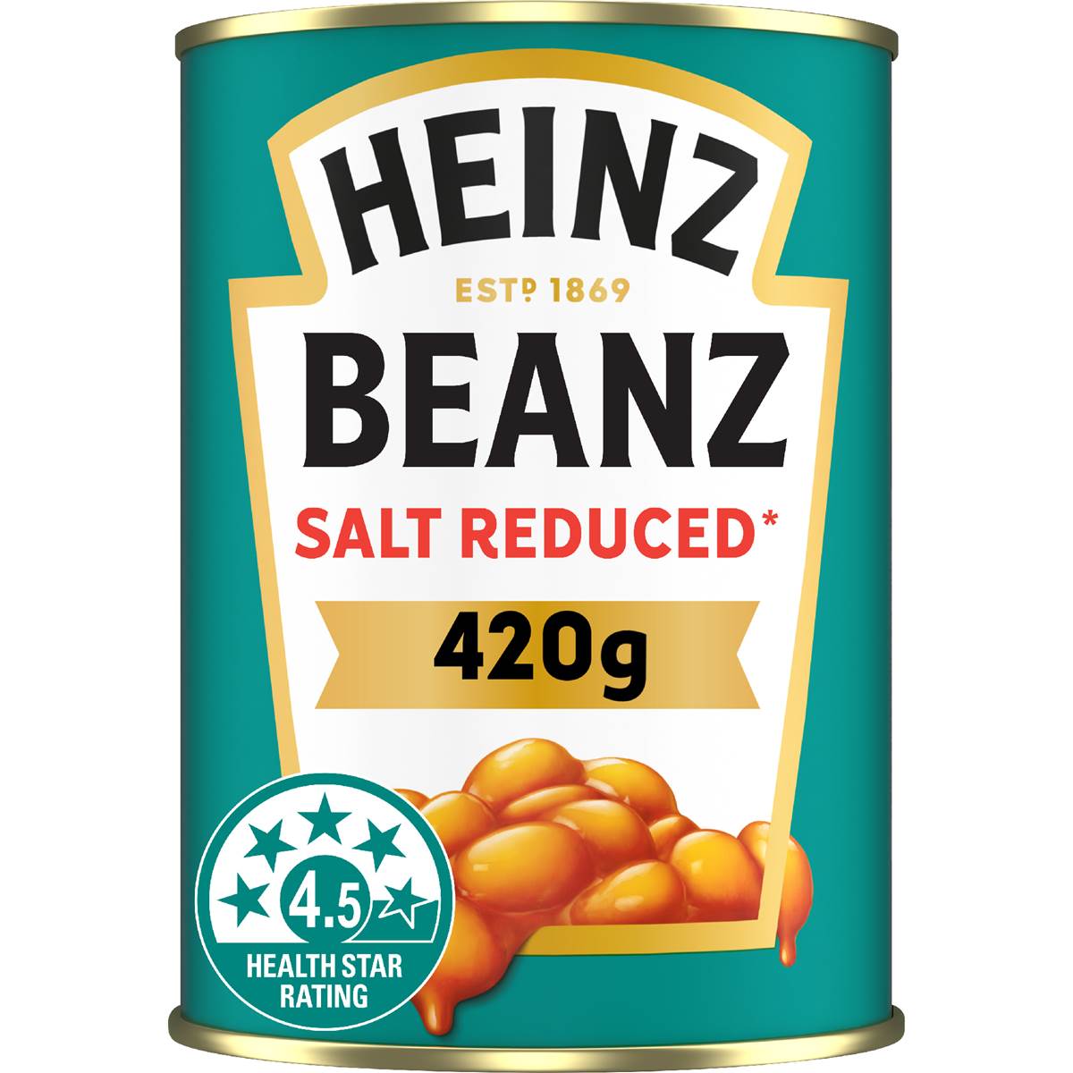 Heinz Baked Beans Salt Reduced 420g