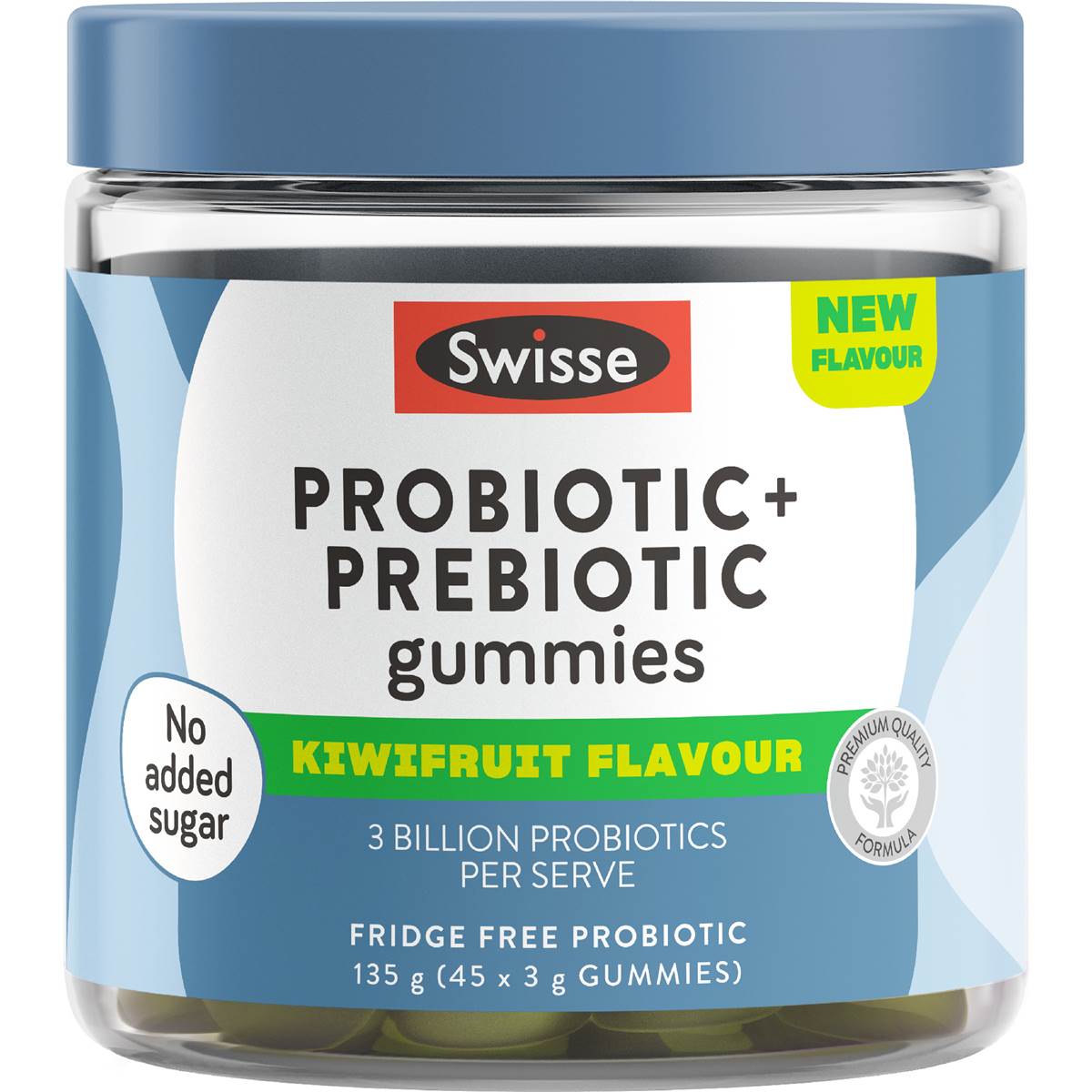 Swisse Probiotic & Prebiotic Gummies Kiwifruit 45 pack – Woolworths