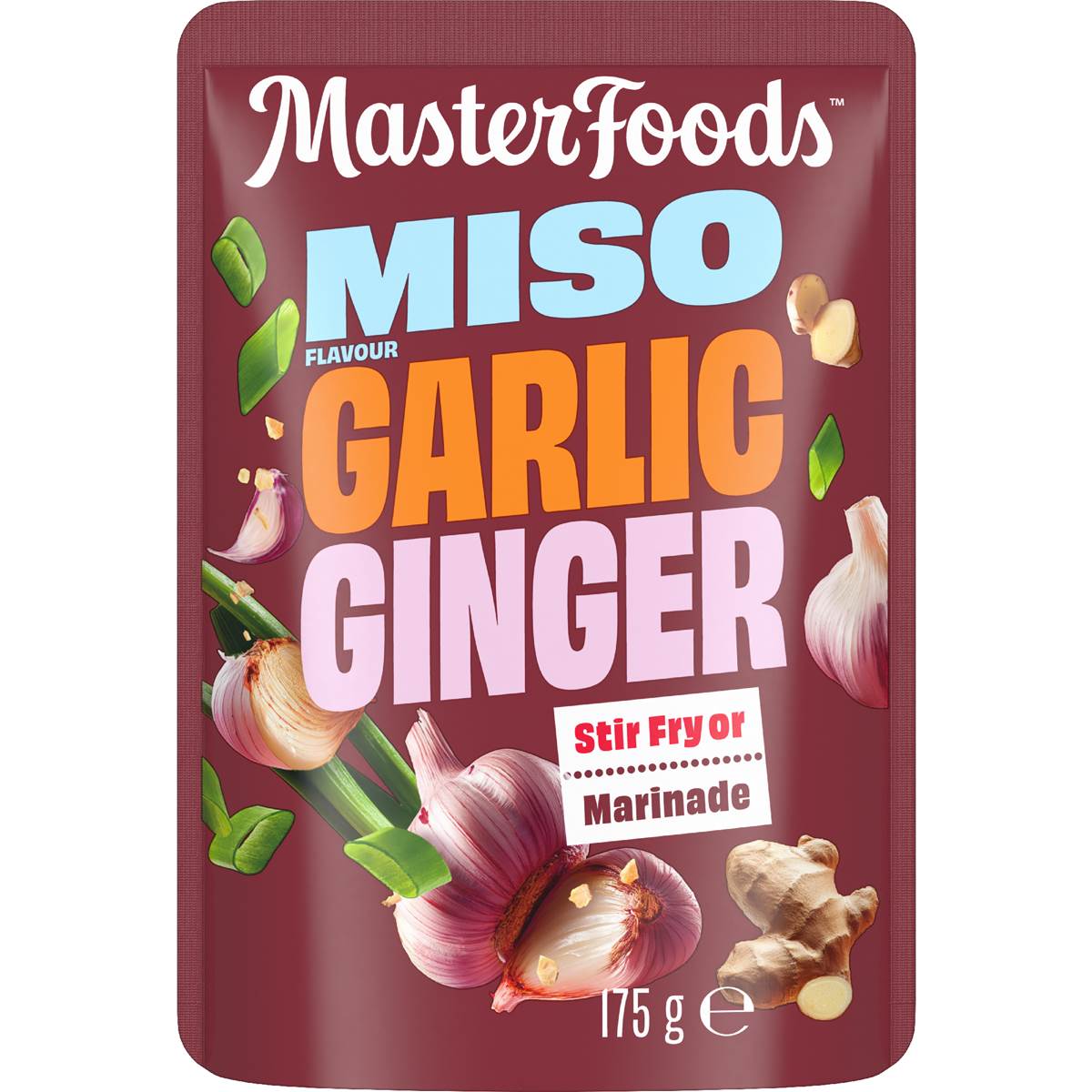 MasterFoods Recipe Base Miso Garlic Ginger 175g
