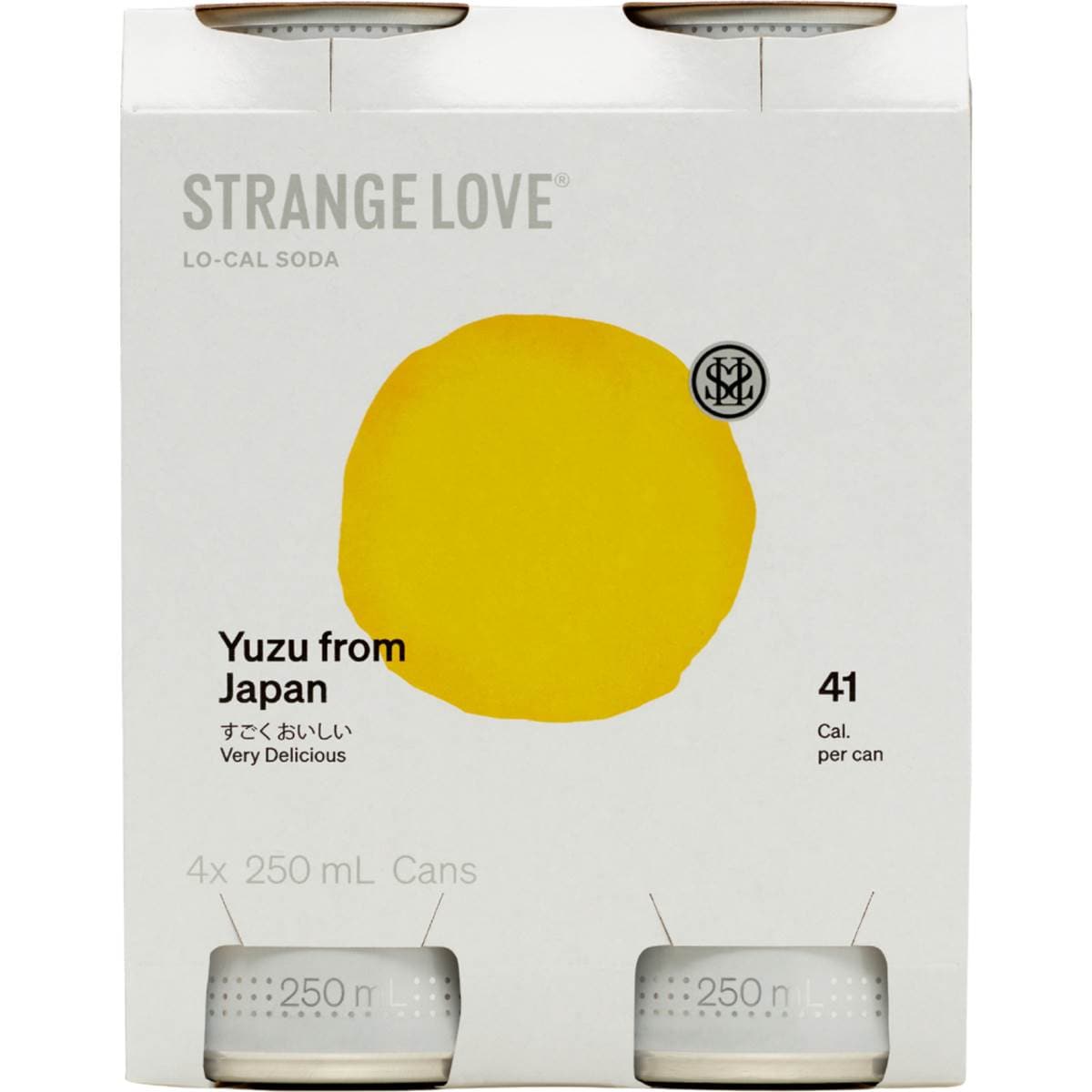 StrangeLove Low Cal Soda Yuzu From Japan