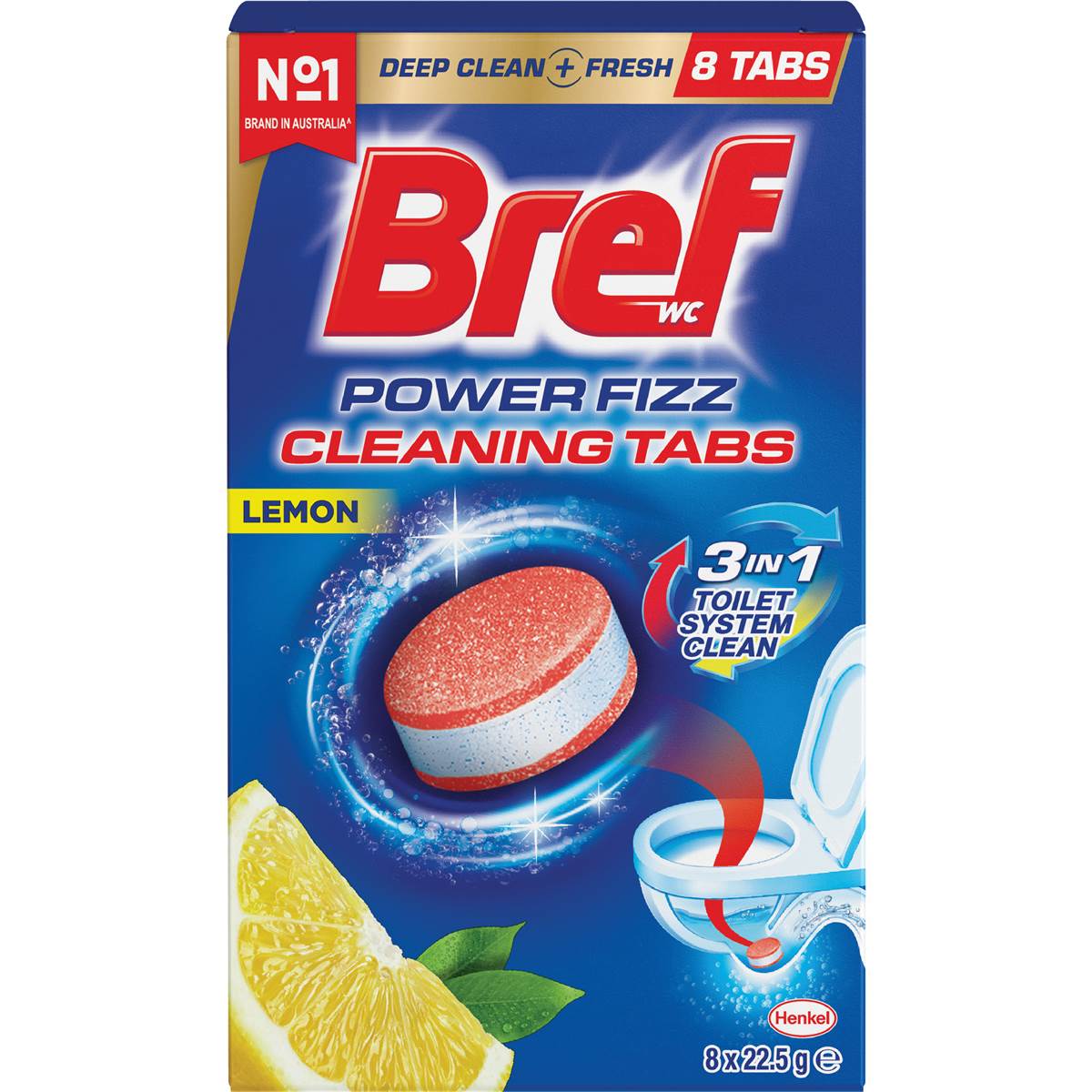 Bref Power Fizz Cleaning Tablets