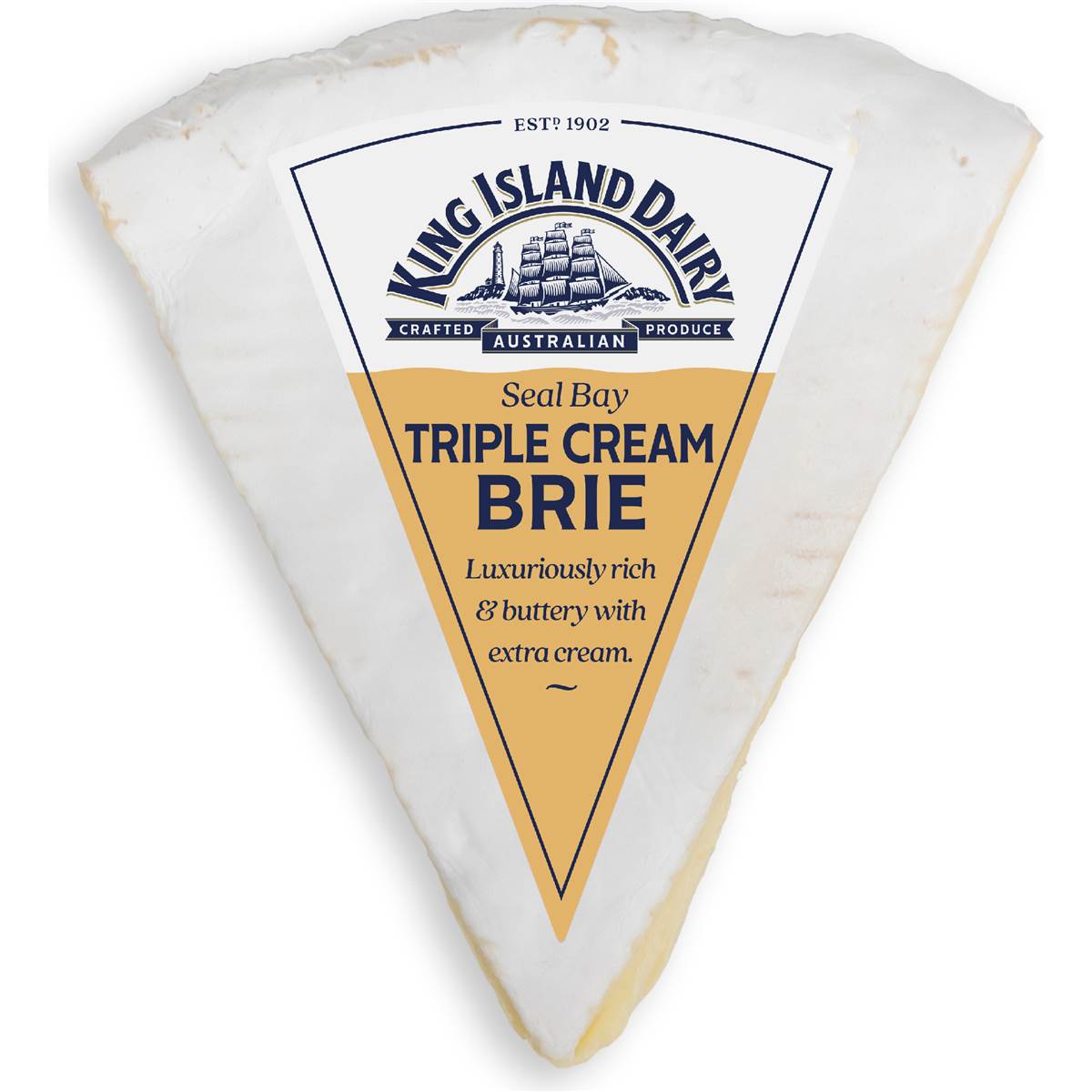 King Island Triple Cream Brie 80g - 180g