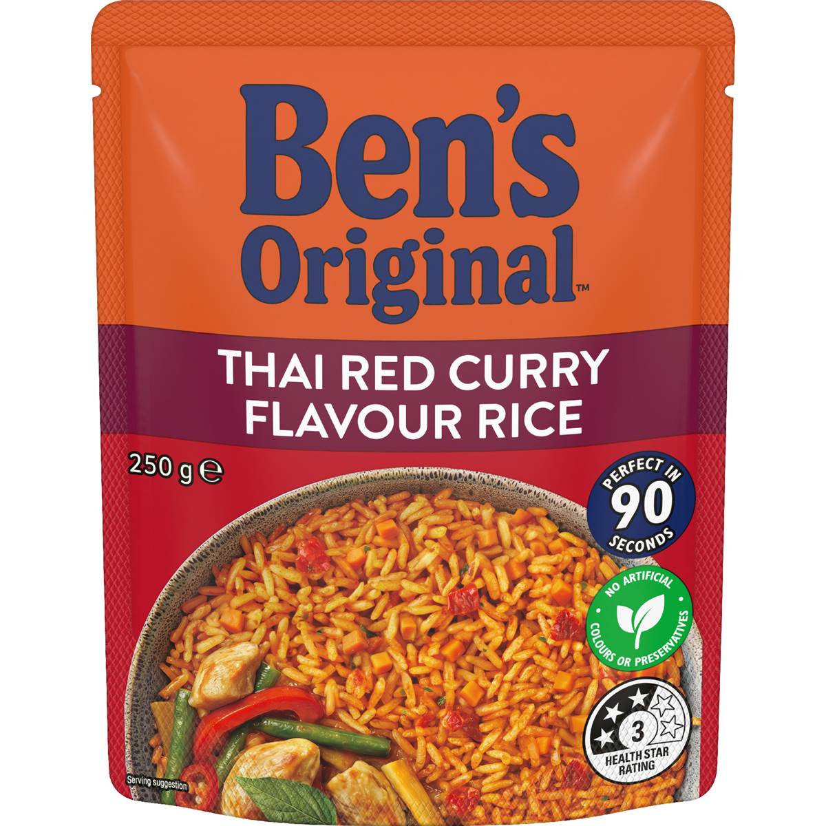 Ben's Original Thai Red Curry Flavoured Rice 250g