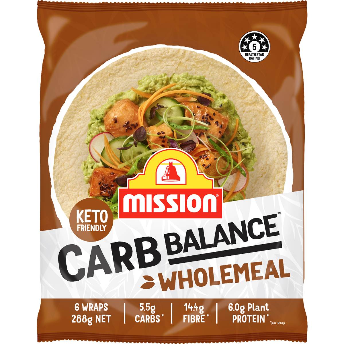 Mission Carb Balance Wholemeal Wraps