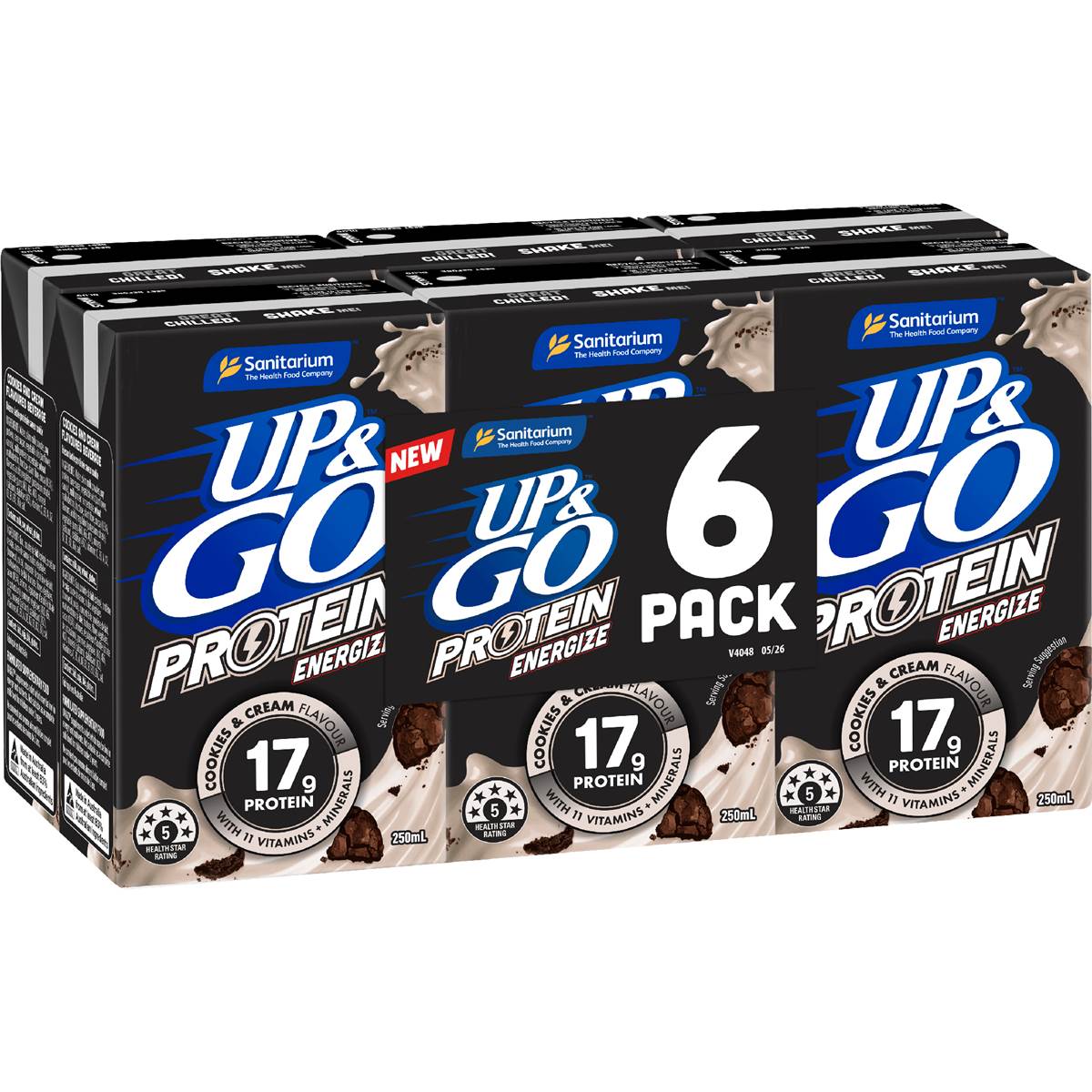 Sanitarium Protein Energize Cookies & Cream Liquid Breakfast