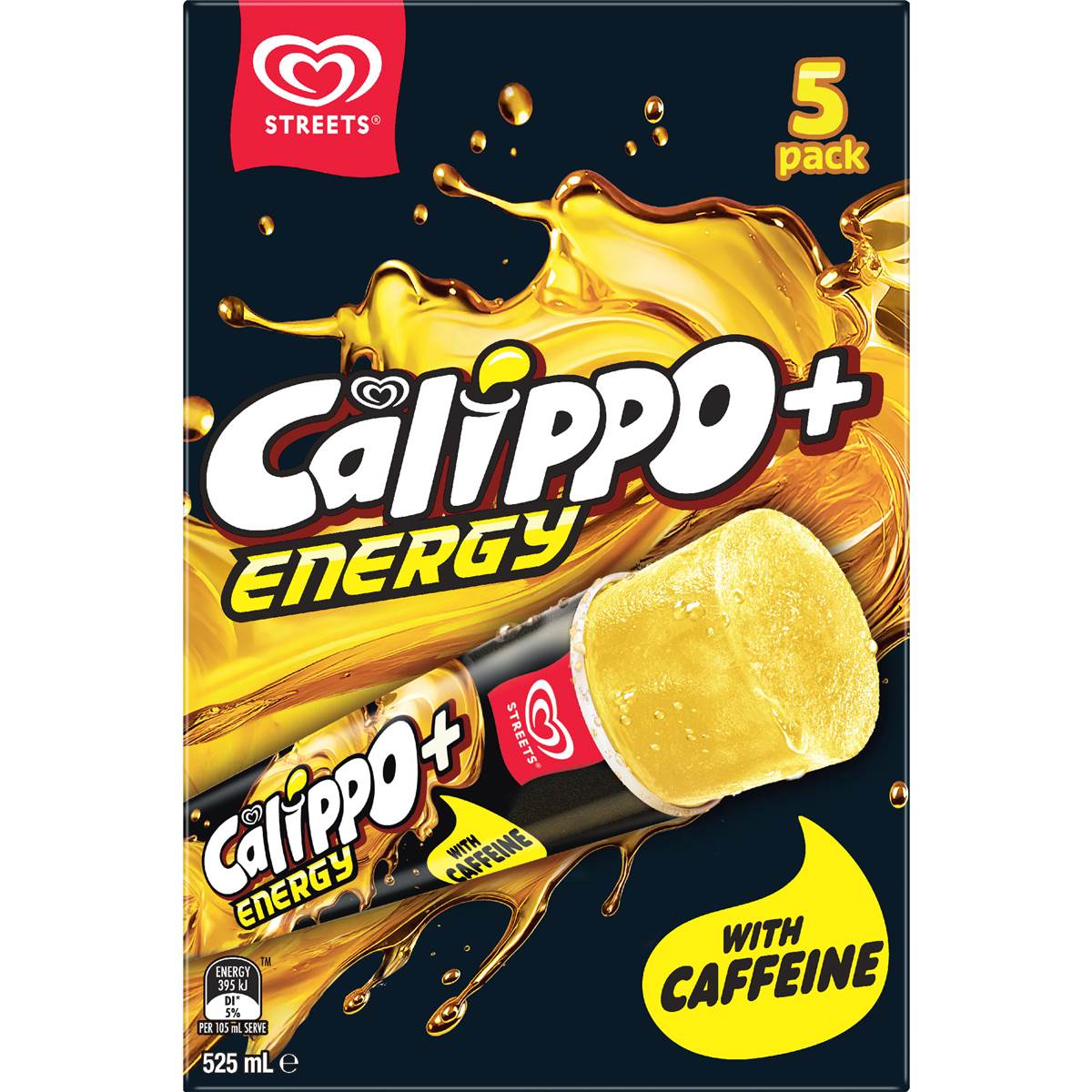 Streets Calippo+ Energy Ice Blocks