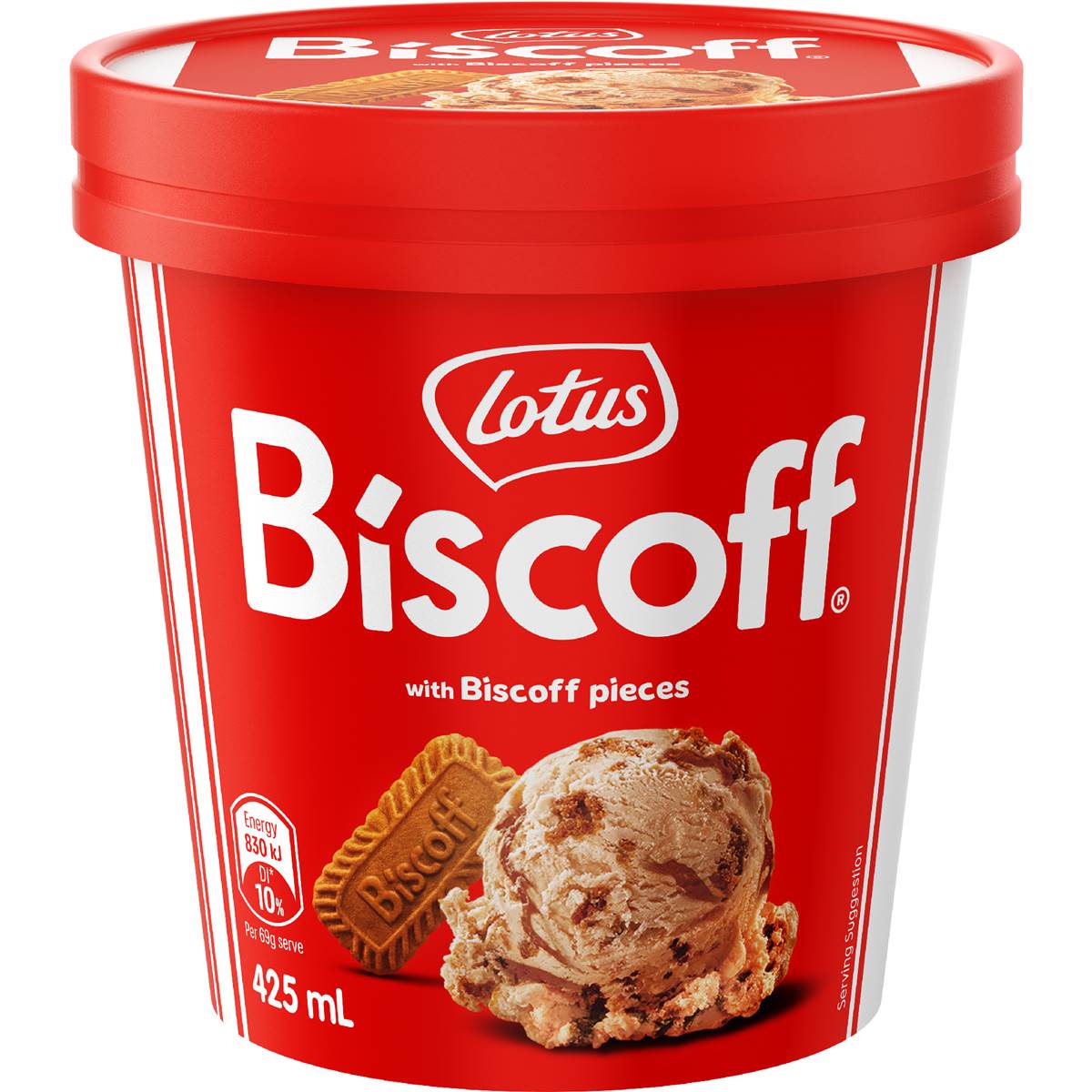 Lotus Biscoff Frozen Dessert Tub 425mL
