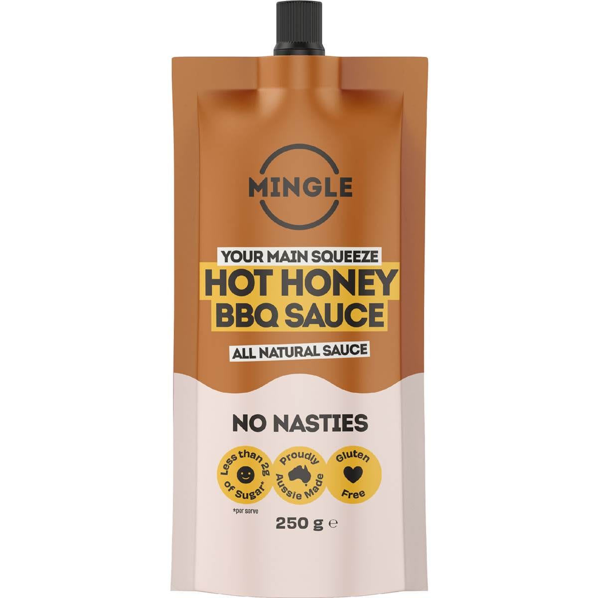 Mingle Hot Honey BBQ Sauce