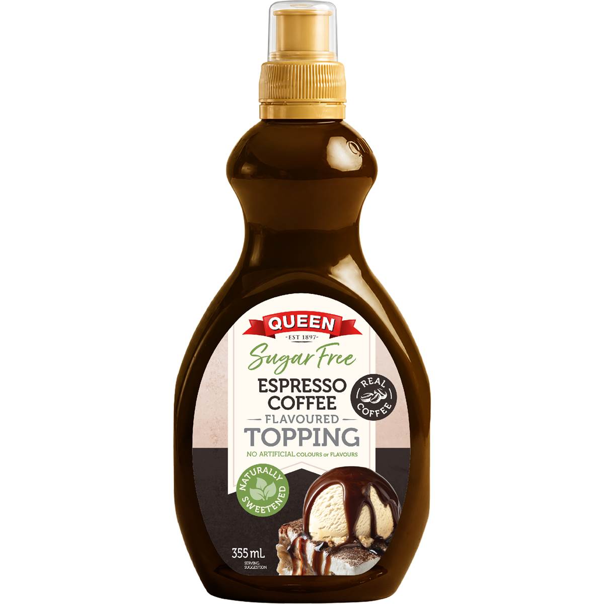 Queen Sugar Free Espresso Coffee Topping