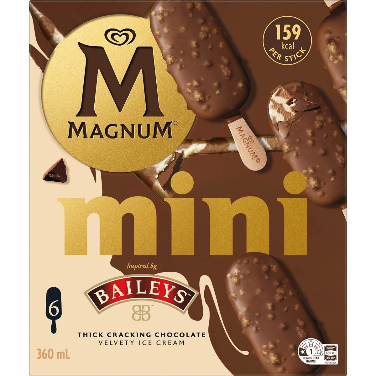 Magnum Mini Baileys Ice Cream Sticks