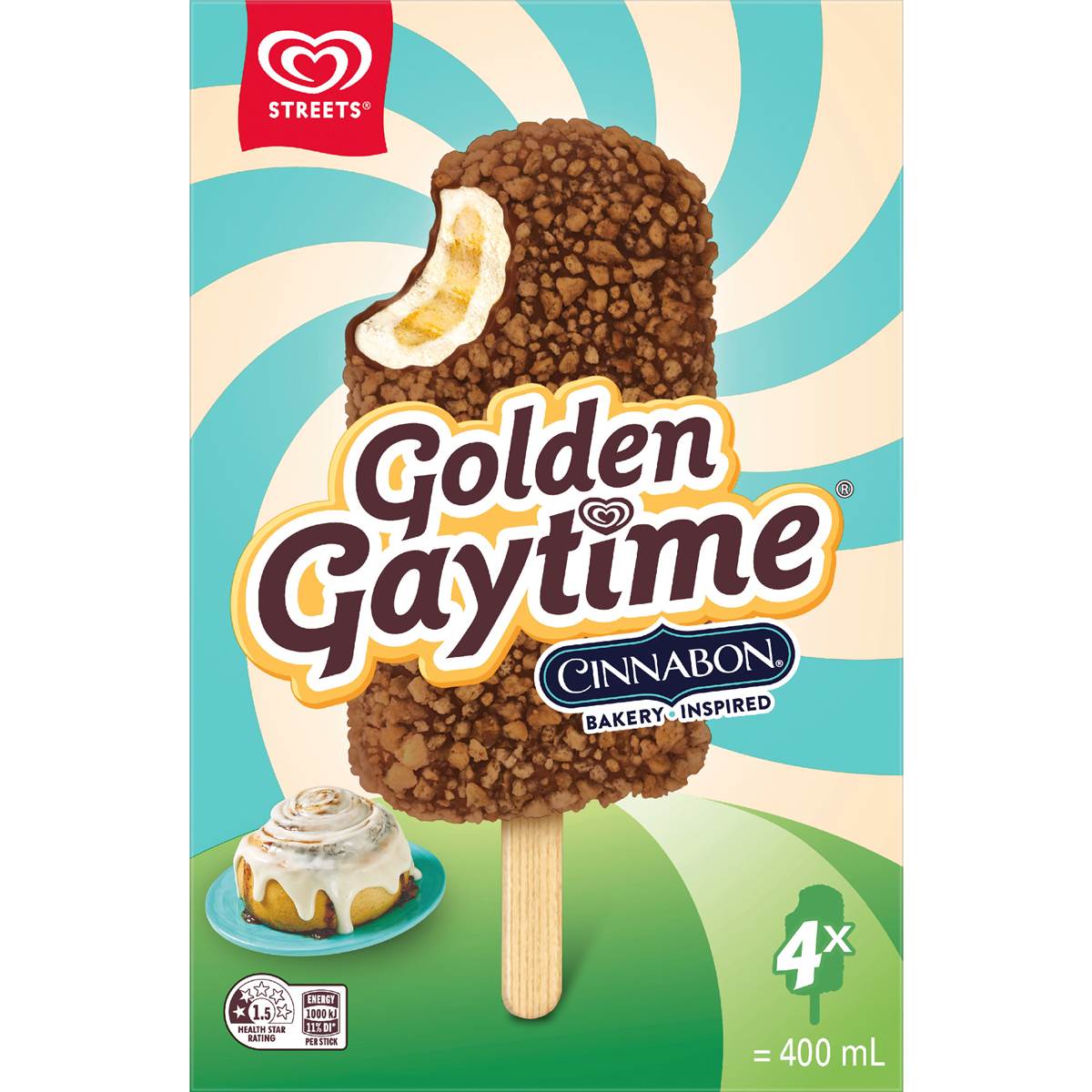 Golden Gaytime Cinnabon Dessert Sticks