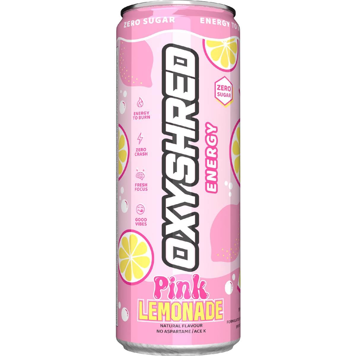 OxyShred Energy Drink Pink Lemonade