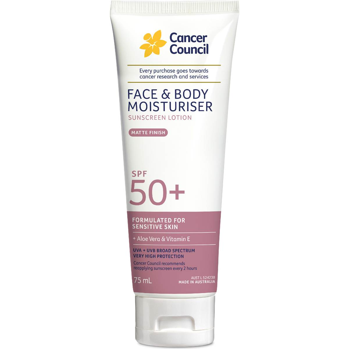 Cancer Council SPF 50+ Tinted Face Moisturiser Medium