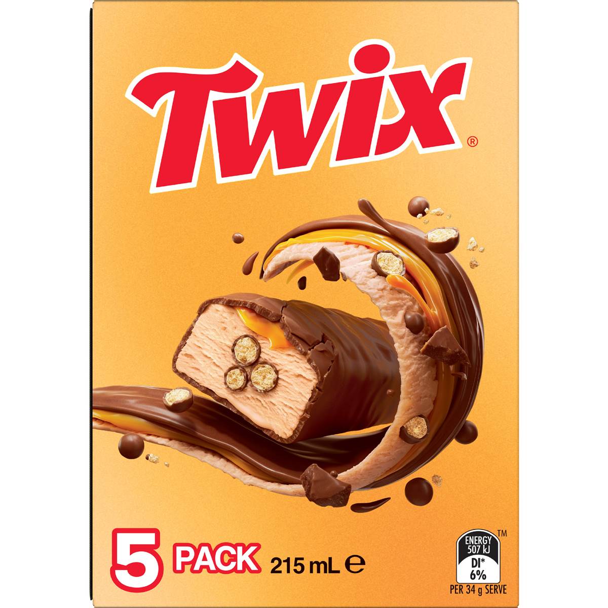 Twix Frozen Dessert Bar