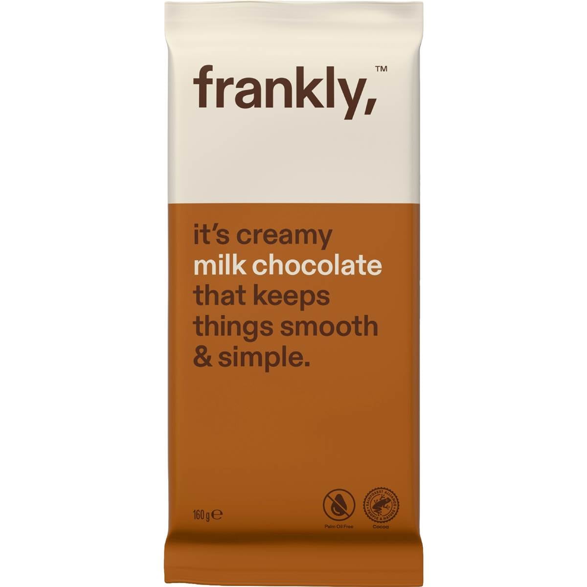 Frankly Milk Chocolate Block