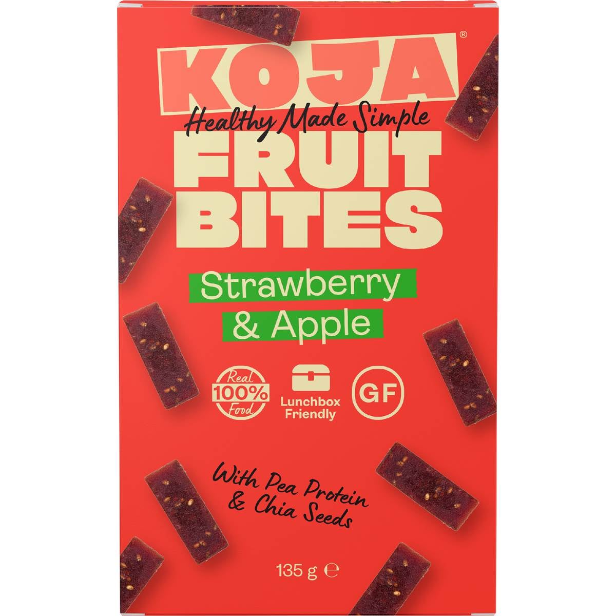 Koja Fruit Bites Strawberry & Apple