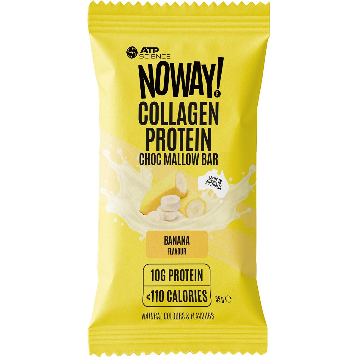 NOWAY! ! Collagen Protein Choc Mallow Bar Banana