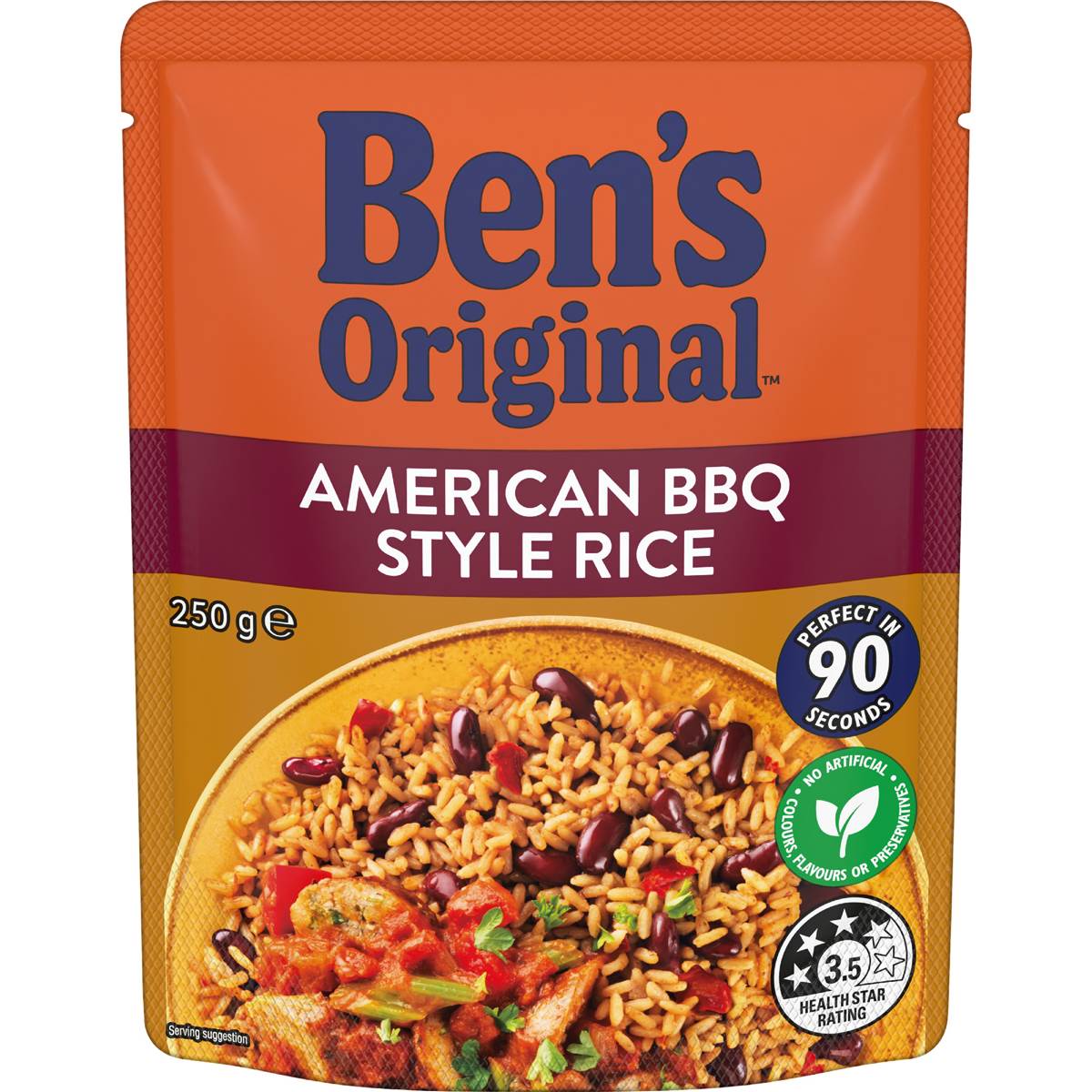 Ben's Original American BBQ Style Rice 250g