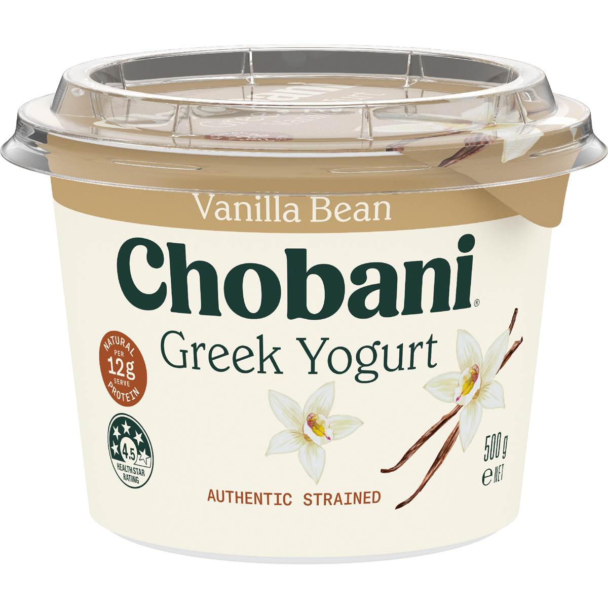 Chobani Greek Yoghurt Vanilla Bean
