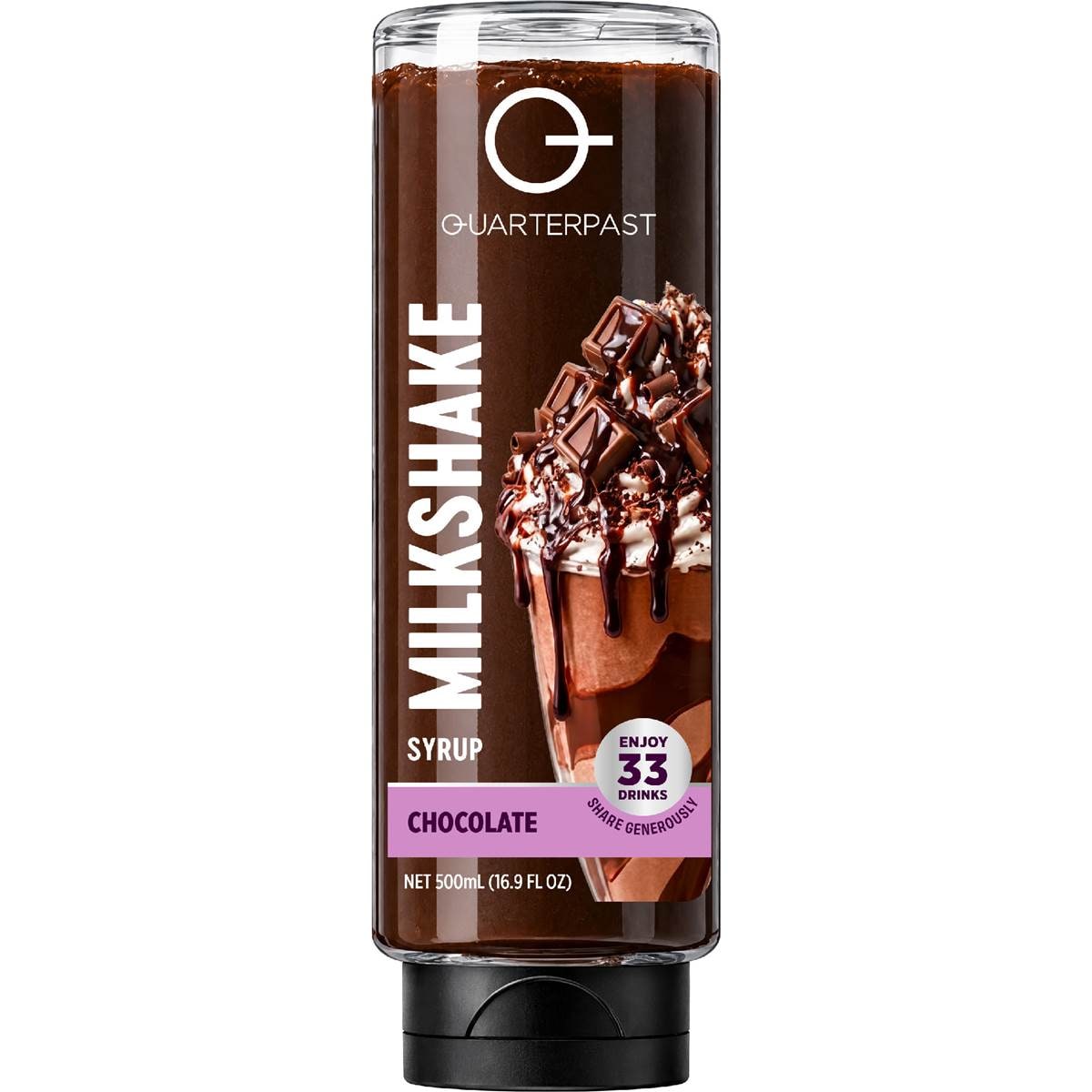 Quarterpast Milkshake Syrup Chocolate