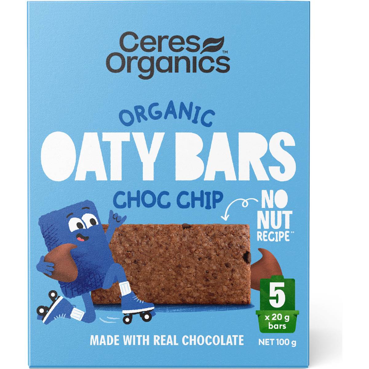 Ceres Organics Oaty Bars Chocolate Chip