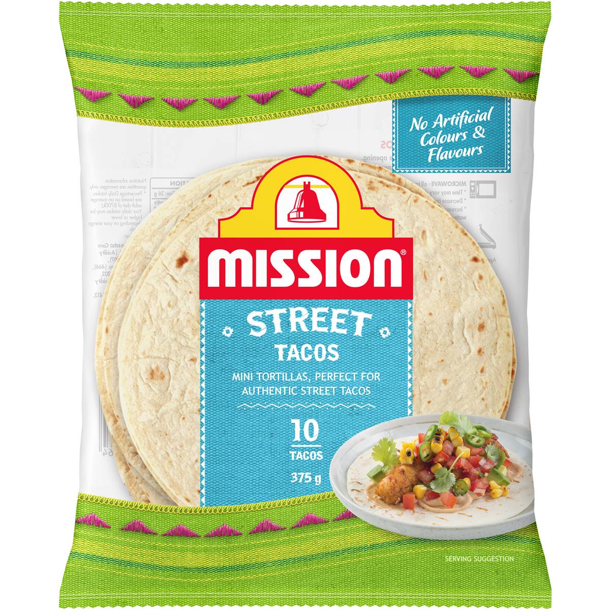 Calories in Mission Street Mini Tacos Calorie Counter Australia