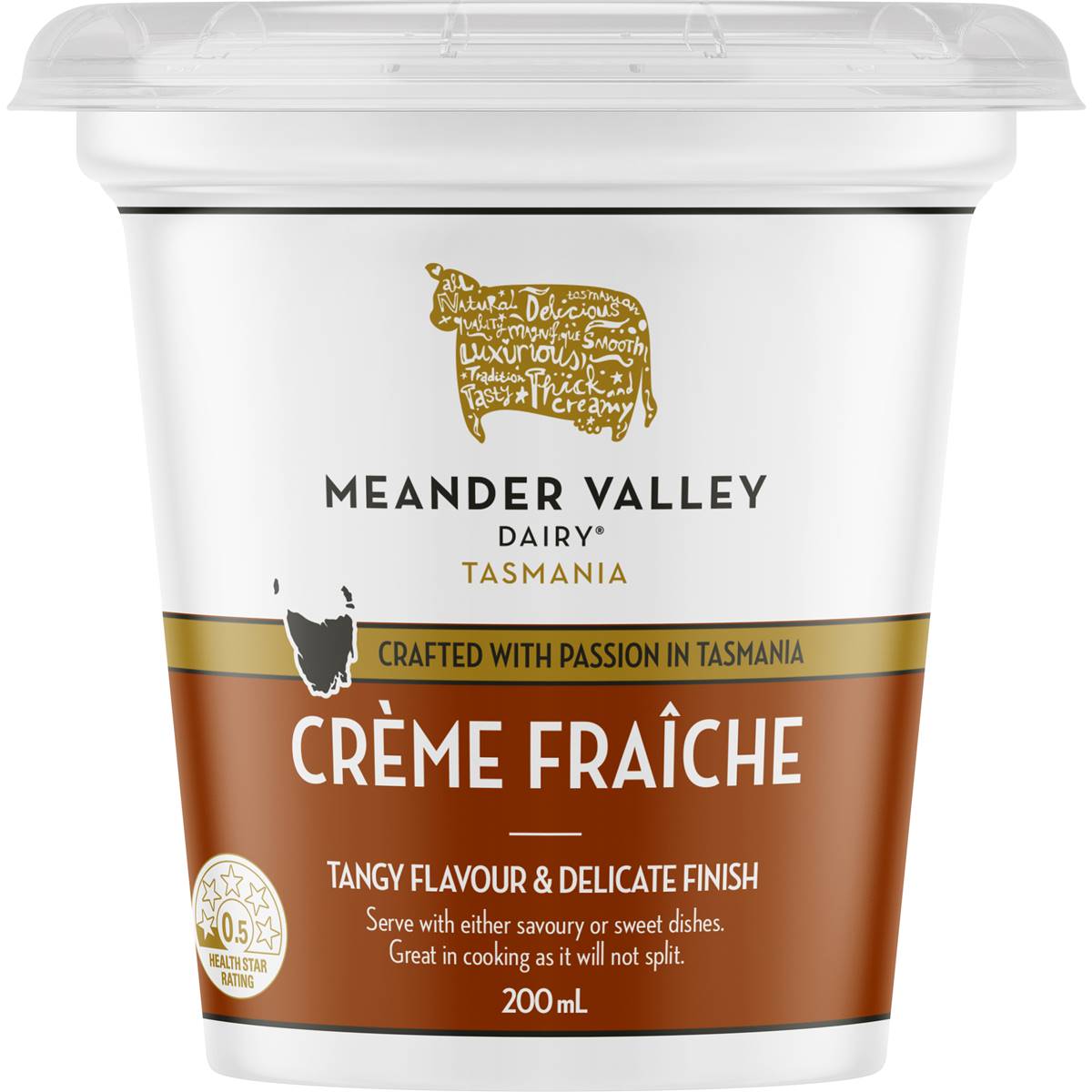 Calories in Meander Valley Creme Fraiche Traditional Style