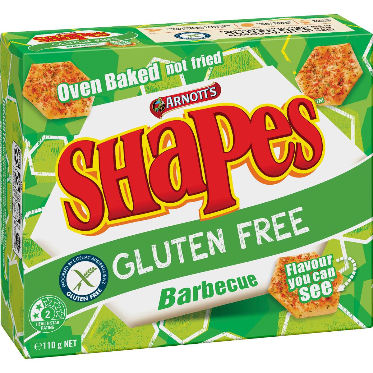 Arnott's Gluten Free Shapes Barbecue